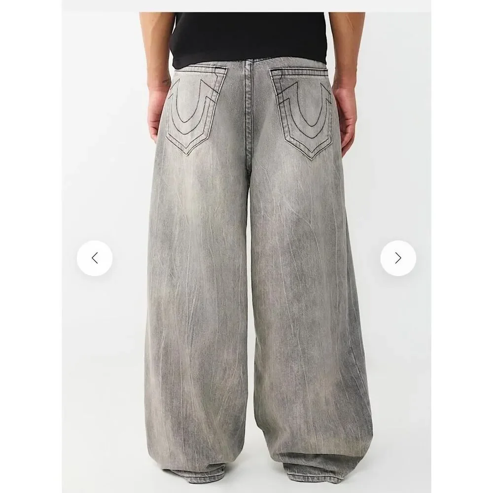True-religion Men's Grey Jeans